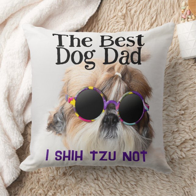 Det bästa hund-fartyget pappa Shih Tzu inte Fars d Kudde (Filt)