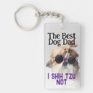 Det bästa hund-fartyget pappa Shih Tzu inte Fars d Nyckelring