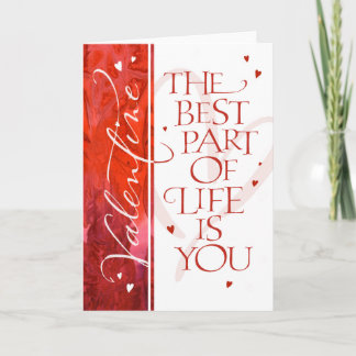 Det bästa i livet är du helgkort