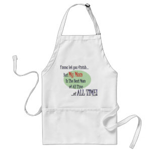 Det bästa Mamma av all BBQ Apron Förkläde