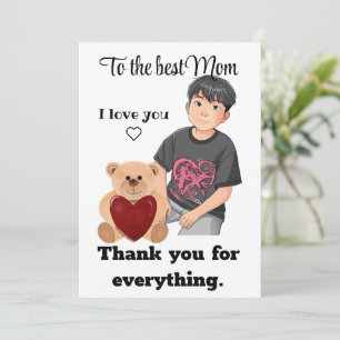 Det bästa mamma kort