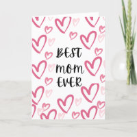 Det bästa Mamma-kortet någonsin Mors dag