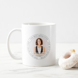 Det bästa Mamma någonsin moderna klassiska fotot Kaffemugg