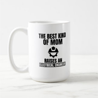 Det bästa mamma väcker ett elnät ingenjör kaffemugg