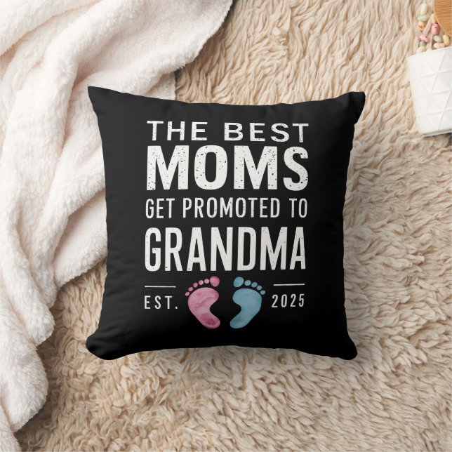 Det bästa Mammorna befordras till mormor Est 2025 Kudde (Filt)