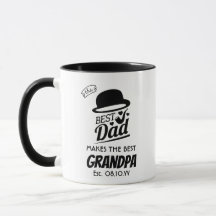 Det bästa PAPPA gör den bästa farfar-Personligen