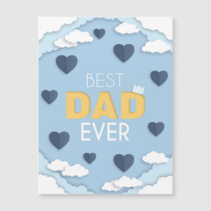 Det bästa Pappa någonsin Cute Fars dag-kortet