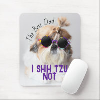 Det bästa pappa Shih Tzu-fotot är inte sött rolig 