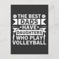 Det bästa Pappor har döttrar som spelar volleyball