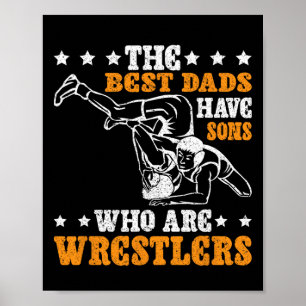 Det bästa Pappor har lejon som är brottare Poster