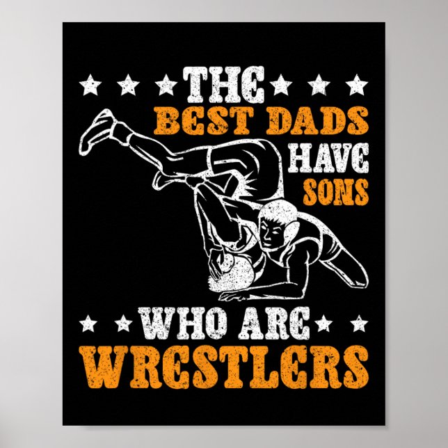 Det bästa Pappor har lejon som är brottare Poster (Framsidan)