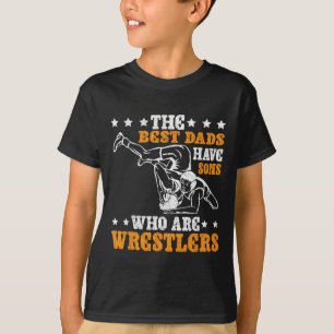 Det bästa Pappor har lejon som är brottare T Shirt
