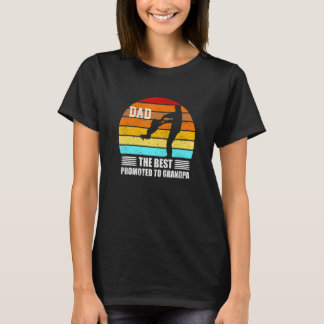 Det bästa Papporna befordras till farfar Fars dag T Shirt