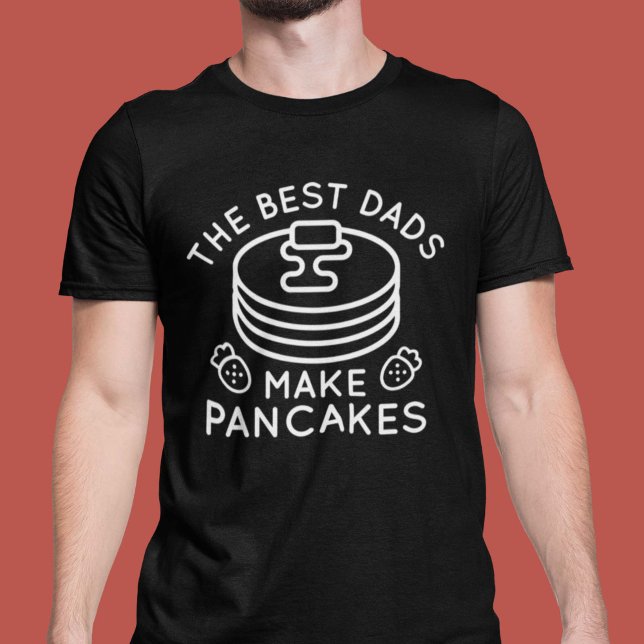 Det bästa Papporna gör pancakes T Shirt (pancakes shirt)