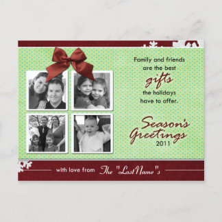 Det bästa presentationsfotokortet i Helgdag Helg Vykort