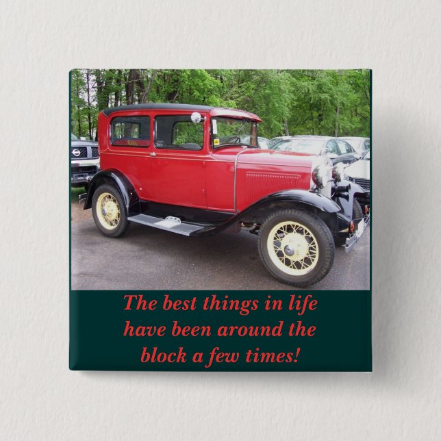 Det bästa sak i livet har varit runt blo... knapp (Framsida)