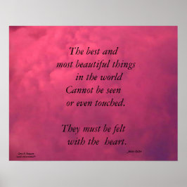 DET BÄSTA.. SAK I VÄRLDSHELEN KELLER POSTER