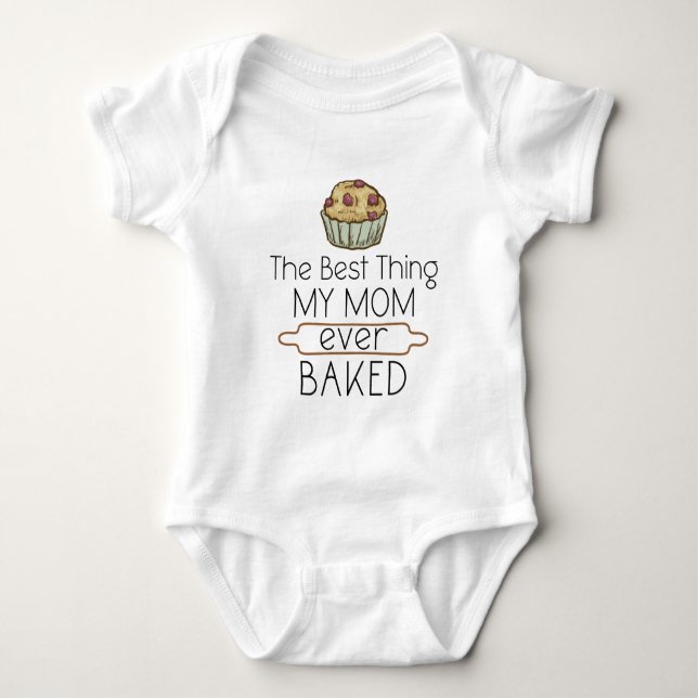 Det bästa Sak mitt Mamma någonsin har bakat - Cute T Shirt (Framsida)