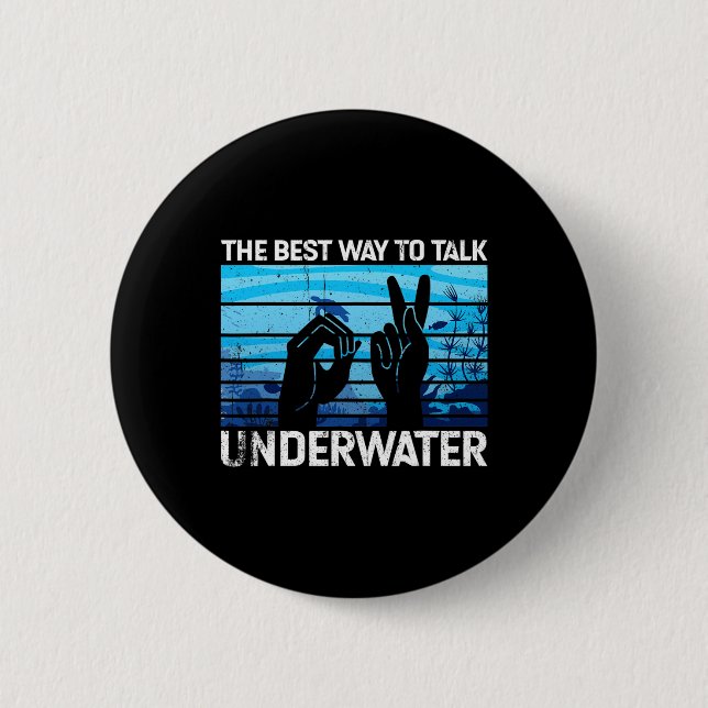 Det bästa sättet att prata under vattnet är Americ Knapp (Framsida)