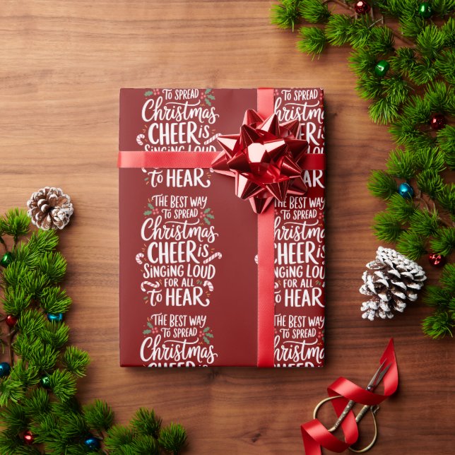 Det Bästa Sättet Att Sprida Julglädje Tomte Xmas Presentpapper (Julgåva)