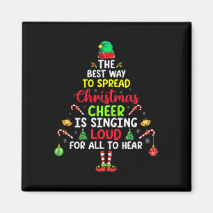 Det bästa sättet att sprida julklapp är att sjunga magnet
