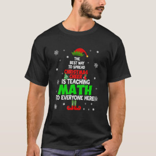 Det bästa sättet att sprida julklapp är att underv t shirt