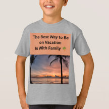 Det bästa sättet att vara på semester är med famil