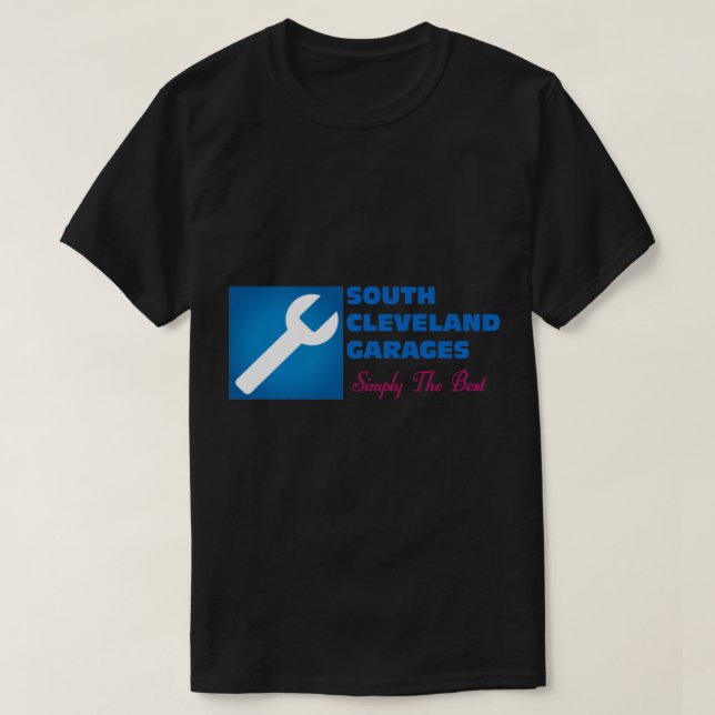 Det bästa - Sydkusten och Garages T Shirt (Design framsida)