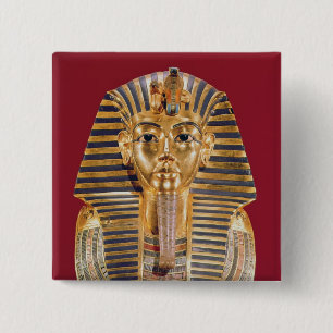 Det begravnings- maskerar av Tutankhamun Knapp