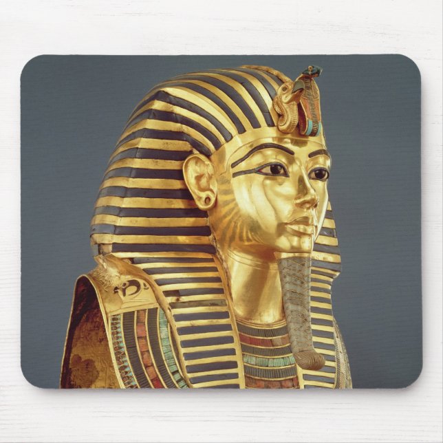 Det begravnings- maskerar av Tutankhamun Musmatta (Framsidan)