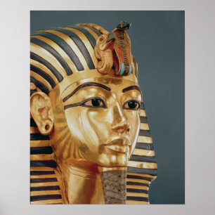 Det begravnings- maskerar av Tutankhamun Poster