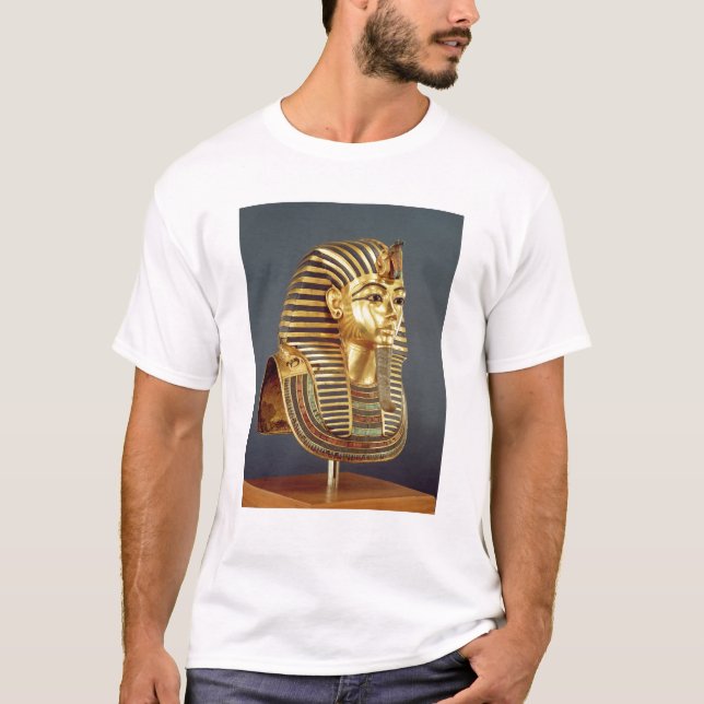 Det begravnings- maskerar av Tutankhamun Tee Shirt (Framsida)