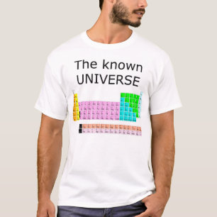 Det bekant universum tee