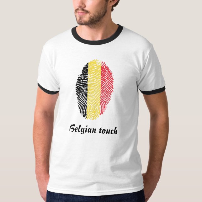 Det belgiska handlag identifierar med tee (Framsida)