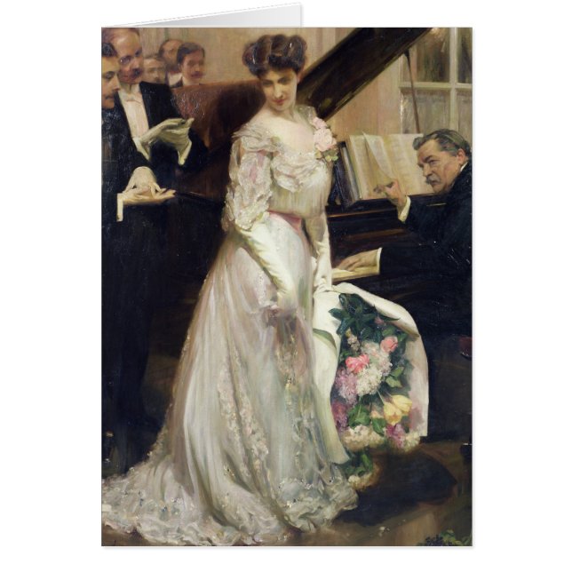 Det berömdt, 1906 hälsningskort (Framsidan)