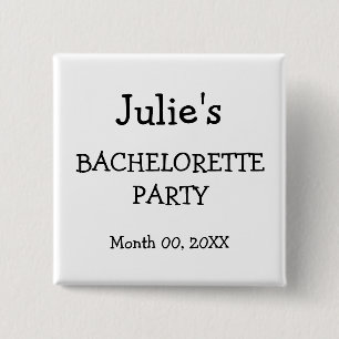 Det beställnings- Bachelorette partyet knäppas Knapp