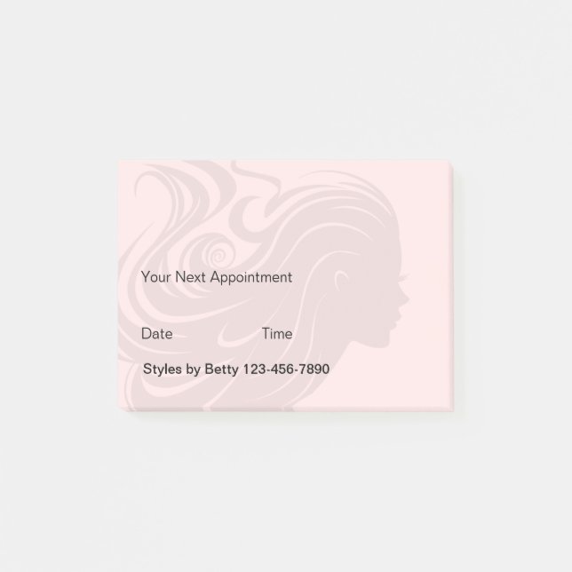 Det beställnings- skönhettemat postar Postar-it® Post-it Block (Framsida)