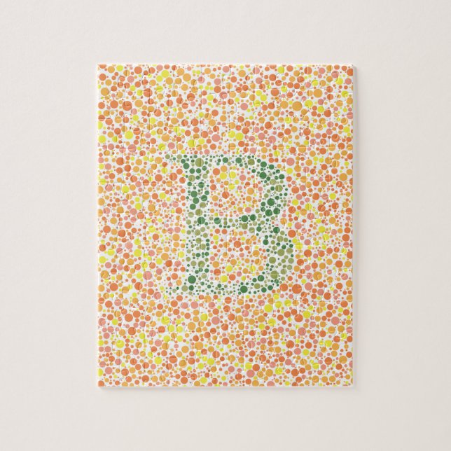 Det Beta ögat testar jigsawen Pussel (Vertikal)