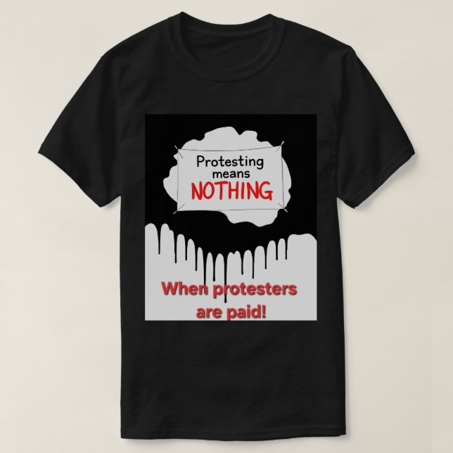 Det betyder ingenting t shirt (Design framsida)