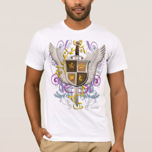 Det bevingada svärd och skyddar t shirt