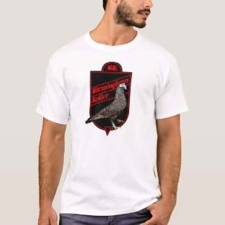 Det Birmingham rullemblem T-shirt