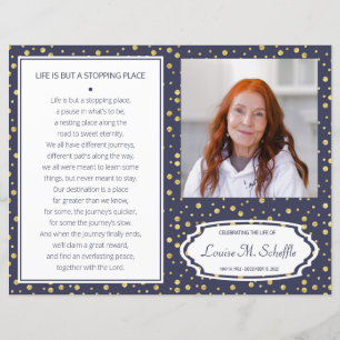 Det blå Guld-Firande i Life-begravningsprogrammet