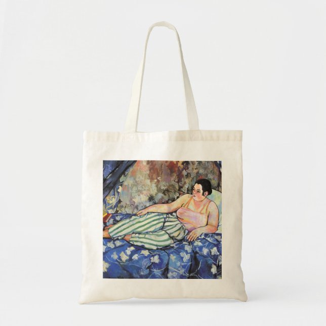Det blå rummet av Suzanne Valadon Tygkasse (Framsidan)