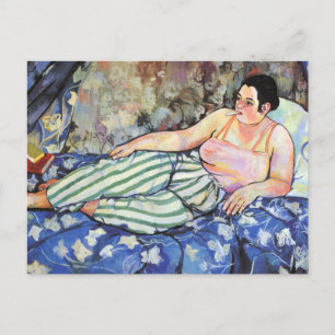 Det blå rummet av Suzanne Valadon Vykort