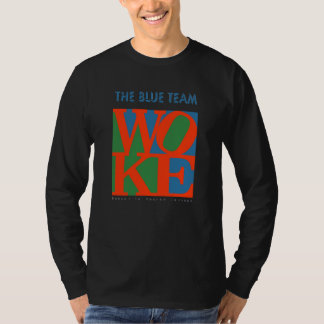 Det blå teamet t shirt