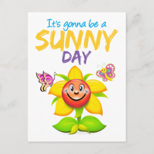Det blir en sunt dag vykort