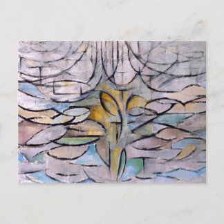 Det blommande äppelträdet - Piet Mondrian - Vykort
