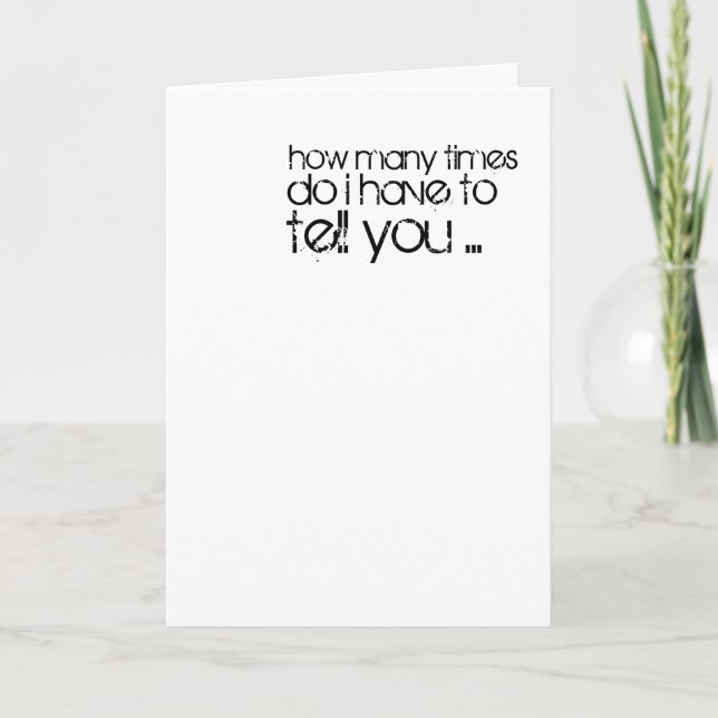 Det börjar bli gammalt precis som ditt födelsedags kort (Framsida)