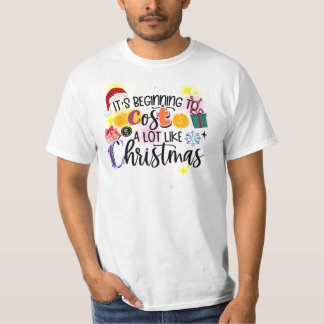 Det börjar kosta mycket som jul t shirt