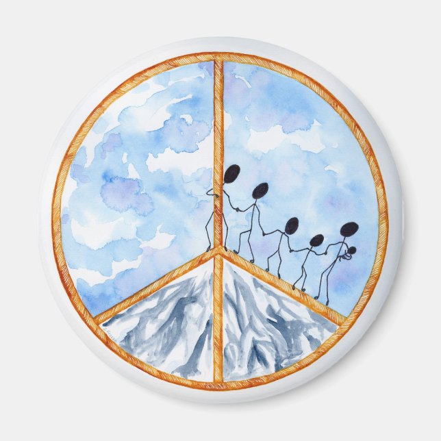 "Det börjar med mig" Magnet (Framsidan)